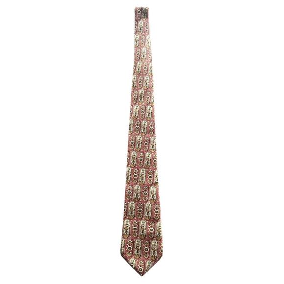 Guy Laroche Paris Monsieur All Silk Men's Tie Jules Pilch Designer‎ Made In USA - Picture 1 of 7
